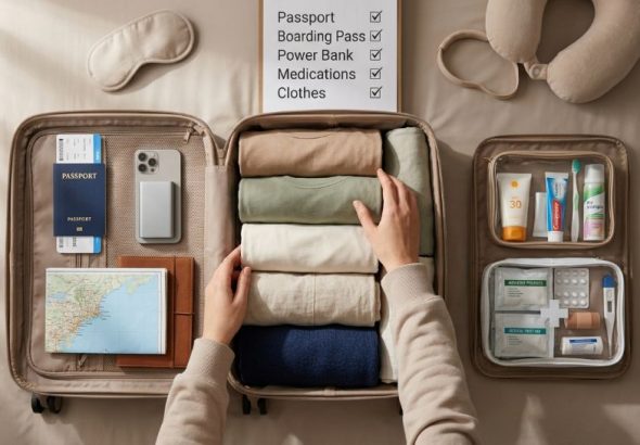 Набір речей для подорожі